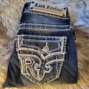 Rock Revival 24 Sundee Cropped Jeans EUC